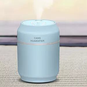 사무실 공부방 각도 조절 되는 LED 조명 가습기미니케릭터 침실 책상 겨울 피부 고양이 귀여운 휴대용 기화