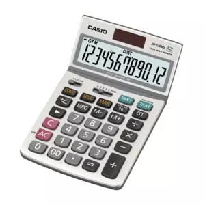 카시오)계산기(JW-120MS 12자리)일반 전자 디지털 가정용 가계부 회사 문구용 사무용 업무용