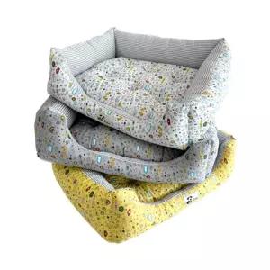 대진 레인보우 프레임 방석 강아지 반려견 애견하우스 쿠션 사각 펫방