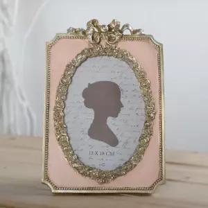 핑크레이디 엔틱 사진액자 5X7 인테리어소품 꾸미기 가족 성장앨범 탁상용