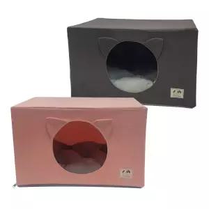 페로가토 조립형 고양이 사각하우스강아지 필수품 용품 고양이집 숨숨집