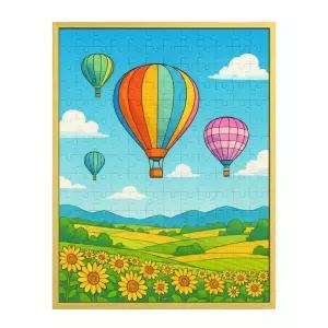 퍼즐 사이즈 메탈 액자 프레임 500피스 38x52cm 무광 골드 1개