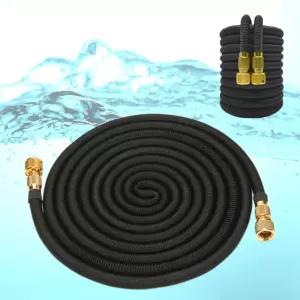 3배로 늘어나는 매직호스 7.5m세차용품 원예 농사자재 물분사 정원주기 고압