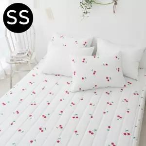 체리 시어서커 여름 밴딩패드 슈퍼싱글 SS 화이트침대매트
