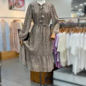 써스데이아일랜드 플라워 A라인 쉬폰 원피스 t246mop144_DG 1256843