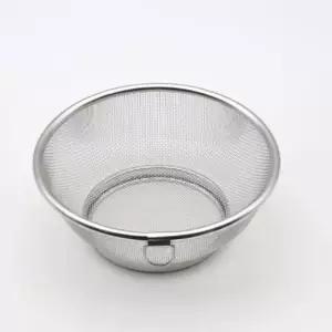 창선 스텐 채반 야채 바구니 소쿠리 타공 채망 400mm거름 밀가루 제과채 제빵채 다용도 도채 도구 업소용