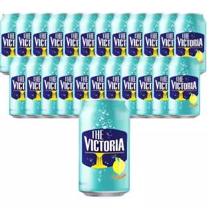 빅토리아 탄산음료 레몬 350ml, 24개