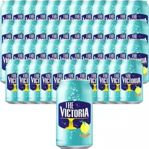 빅토리아 탄산음료 레몬 350ml, 48개