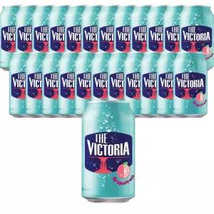 빅토리아 탄산음료 자몽 350ml, 24개