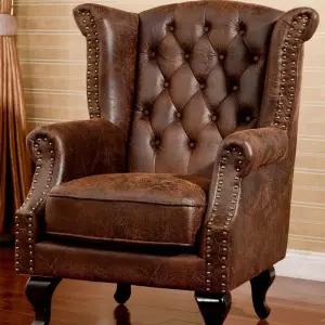 엔틱 1인쇼파 프로방스 원목 쇼파 암체어 인쇼파 거실