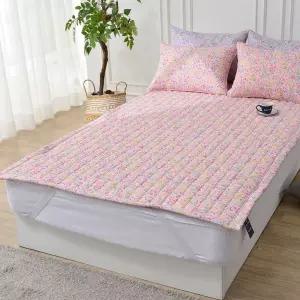 라움베딩 라벨디어 세미 밴딩 침대패드 카페트 SS순면 사계절 누빔 자취생이불 기숙사 매리스 커버 매트