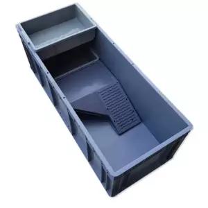 어항 수조탱크 측면 오픈형 거북이육지 직사각형