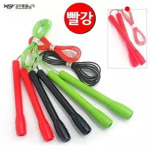 김수열 골드스타 줄넘기 (빨강)운동 일반 구슬 경기 어른