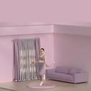 줄넘기 운동매트 원형 두꺼운 층간소음 방지