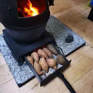 주물 화목 난로 펠릿 미니 실내 만들기 히터