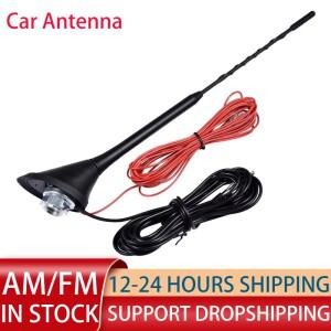 차량용 범용 루프 마운트 AM FM 라디오 안테나 공중 베이스 키트 능동 증폭 D  마스트 자동차 액세서리