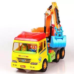 뽀로로 전동 포크레인 트럭 중장비 자동차 멜로디차