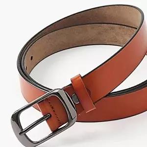 스타일리 여성 소가죽 벨트 카멜 여자 정장벨트 (KYR-WFG13S2)