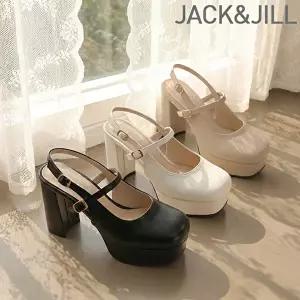 [잭앤질]잭앤질 메리제인 슬링백 가보시힐(JA6180)