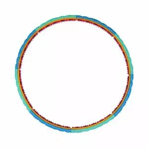 지압 훌라후프 뱃살 홈트