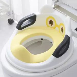 헬프그린 유아 변기커버 PU쿠션시트 핸들손잡이 육아 팔걸이 배변훈련 올인원 휴대용변기
