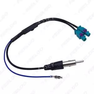 차량용 순정 라디오 젠더 카오디오 네비게이션 케이블 아답터 2FAKRA