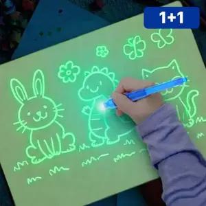 [다르담]1+1 야광 드로잉 패드 일반형 소 A5