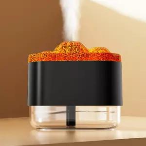 볼케이노 USB 무드등 가습기 300ml 탁상용 미니가습기