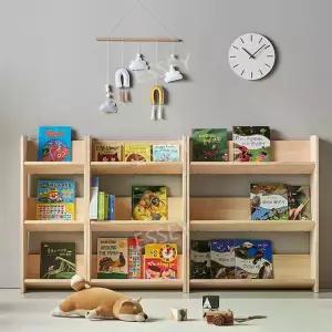 책장 우드 정리 수납함 패키지 4단