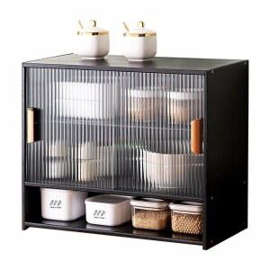 옛날 미니 찬장 짜맞춤 오동나무 인테리어 레트로 수납장 식탁위수납장 원목그릇장 그릇장