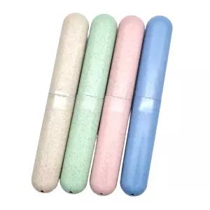 휴대용 슬림 칫솔 케이스 여행용 칫솔통 4색상