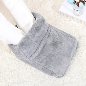 사무실 다리 발 풋 난로 커플 히터 전기 난방 장치 절전 양털 충전 따뜻한 커버 워머