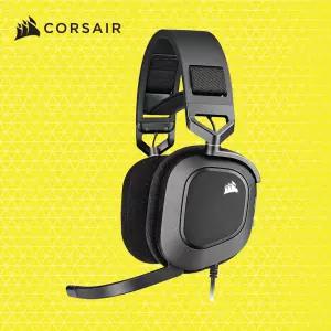 커세어 헤드셋 게이밍 헤드폰 HS80 RGB USB 7.1채널 블랙