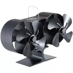 난로 무동력 에코 캠핑용 서큘레이터 팬 화목 난방 히터