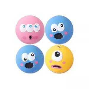 딩동펫 반려견 삑삑이 장난감 훈련 터그놀이 운동 몬스터즈 4종 세트