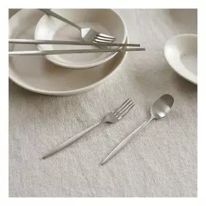 에라토 티스푼 티포크 버터 5p 세트 누보 2인 국산 스텐