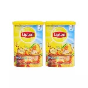 립톤 아이스티 복숭아맛 파우더 분말 음료 770g 2개