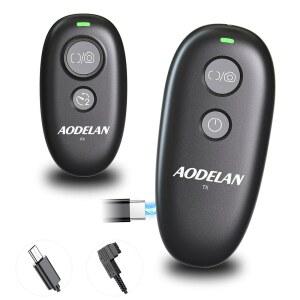 [미국배송] 업그레이드된 USB-C 충전식 무선 카메라 리모컨 셔터 릴리스 소니 A5100 A6000 A6300 A5000 A7 III II RX100 RX10M2 | RM-L1AM 및 RM-SPR1 대체