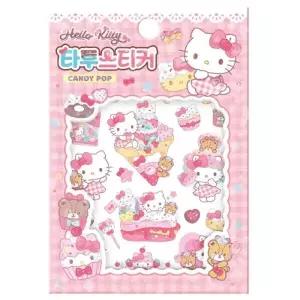 학산문화사 산리오캐릭터즈 헬로키티 타투스티커 캔디팝