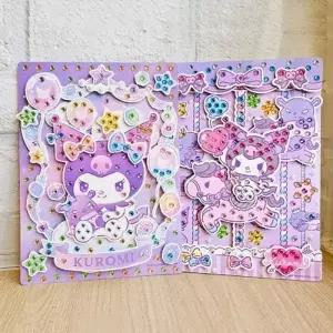 학산문화사 산리오캐릭터즈 쿠로미 팝업 보석스티커북