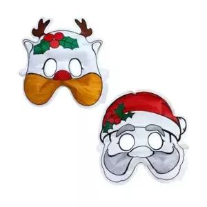 컬러룬 크리스마스 마스크 2종 벌크 10입