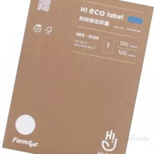 글로 라벨지 물류 1칸 100매 10개입 스티커용품 파일마킹