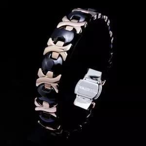 [아펠라] 게르마늄 팔찌 A1301 BK-P