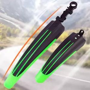 로드 세트 고탄성 MTB 자전거 앞뒤 머드가드 흙 튐방지 빗물 물받이