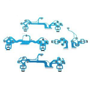PS4 Dualshock 4 Pro 슬림 컨트롤러 전도성 필름 키패드 플렉스 케이블 PCB 용 교체 버튼 리본 회로 기판