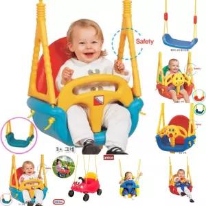 쿠쿠토이즈 3+ 그네 그네봉 포함/실내/흔들/안전/어린이/놀이/기구/아기/유아/가정용/재밌는/장난감/야외