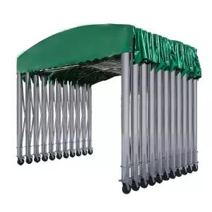 접이식자바라 방수천막 대형그늘막 웨이팅대기텐트 주차장테라스 캐노피천막