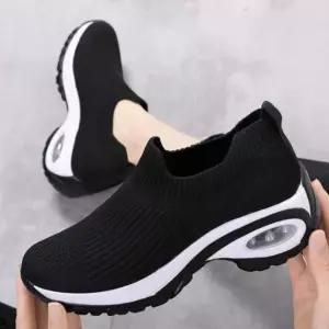 |CCS7DC5|여성 빅사이즈 편안한 에어쿠션 슬립온 운동화