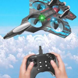 RC 비행기 전투기 블루 수직 조종 FX622 입문 호넷 제어 대형 RC비행기 드론 모델