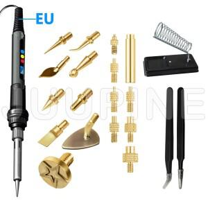 전기 다리미 3D 프린팅 액세서리 처리 도구 가열 플매트 카펫 러그인 조정 가능 조인트 스틸 주석 펜 용접